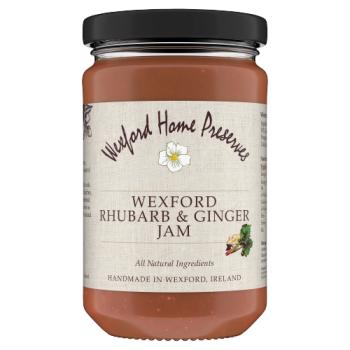 Wexford Home Preserves Rhubarb & Ginger Jam 340g