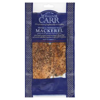 William Carr Smoked & Peppered Wild Mackerel
