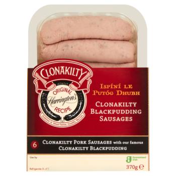 Clonakilty 6 Blackpudding Sausages 370g