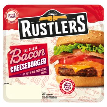 Rustlers The Deluxe Bacon Cheeseburger 191g