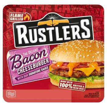 Rustler The Deluxe Bacon Cheeseburger 191g