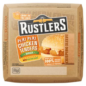 Rustlers Peri Peri Chicken Tenders Burger 129g