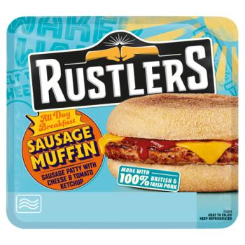 Rustlers All Day Breakfast Sausage Muffin 155g