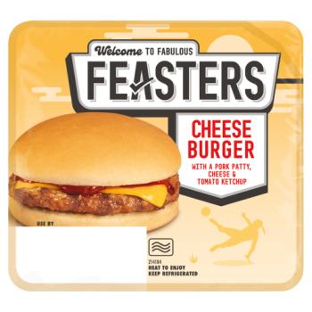Feasters Cheese Burger 111g