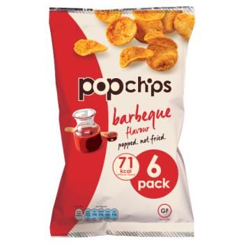 Popchips Barbeque Flavour 6 x 17g