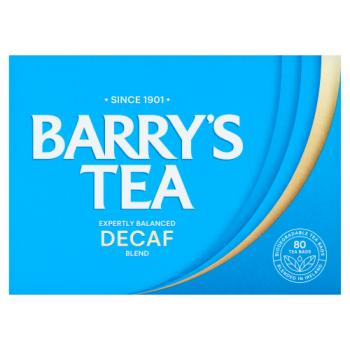 Barry's Tea Decaf Blend 80 Tea Bags 250g