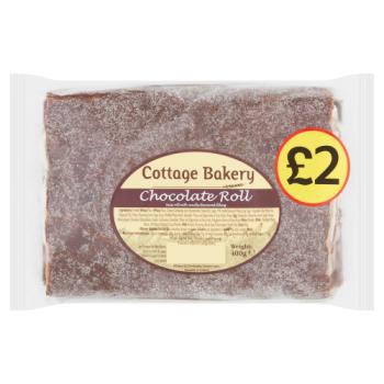 Cottage Bakery Chocolate Roll 400g