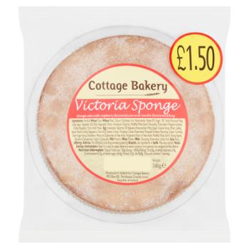 Cottage Victoria Sponge Pm&#163;1.50