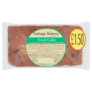 Cottage Fruit Cake Pm&#163;1.50