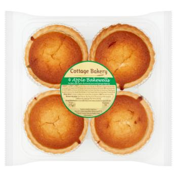 Cottage Bakery 4 Apple Bakewells 175g