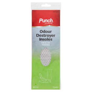 Punch Insole Odour Destroyer Size 1