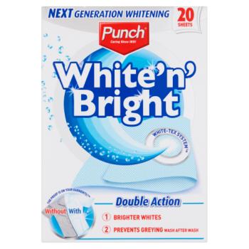 Punch White ‘n' Bright Double Action 20 Sheets