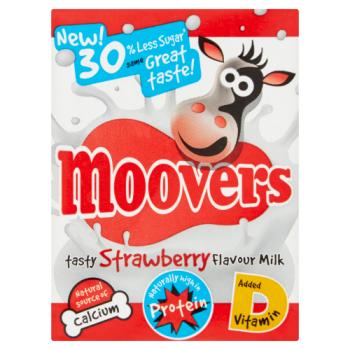 Moovers Tasty Strawberry Flavour Milk 200ml