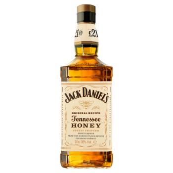 Jack Daniel's Tennessee Whiskey Blended with Honey Liqueur 70cl £21.99 PMP