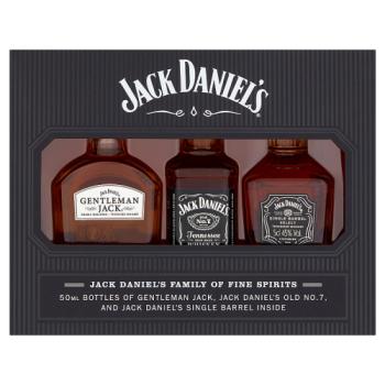 Jack Daniel's Family of Brands 5 cL Variety Pack (JD/JDSB/GJ)