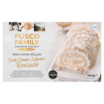 Fusco Family Irish Cream Liqueur Roulade 400g
