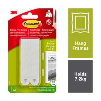 Command Large Picture Hanging Strips