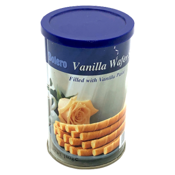 Bolero Vanilla Wafers Filled with Vanilla Paste 110g 