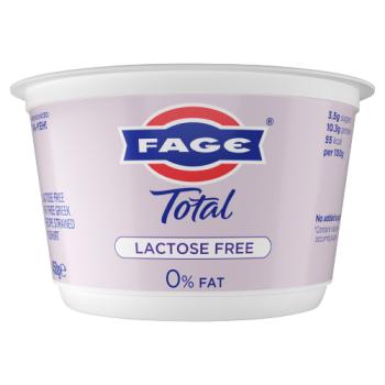Fage Total Lactose Free Recipe Strained Yoghurt 450g