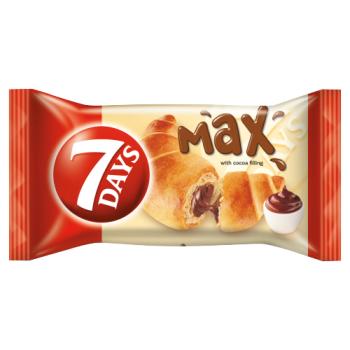 7 Days Max Croissant with Cocoa Filling 80g