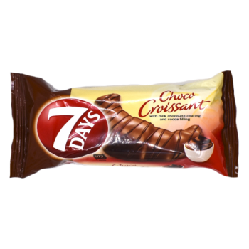 7 Days Choco Croissant with Milk Chocolate Coating & Cocoa Filling 60g 