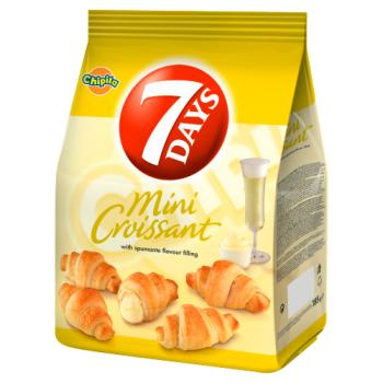 7 Days Mini Croissant with Spumante Flavour Filling 185g