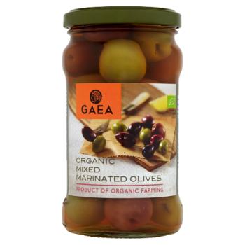 Gaea Organic Mixed Marinated Olives 300 g