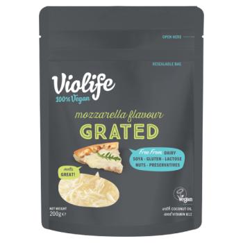 Violife Mozzarella Flavour Grated Vegan Alternative to Cheese 200g