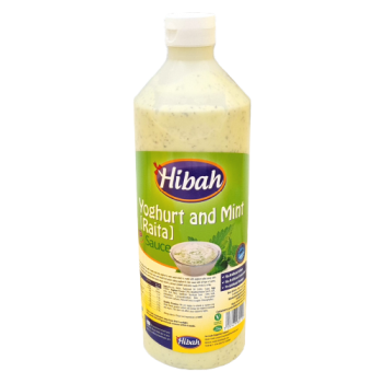 Hibah Yoghurt & Mint Raita Sauce 1L 