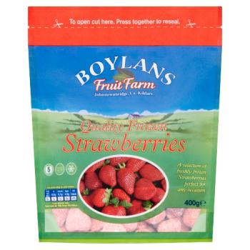 Boylans Fruit Farm Quality Frozen Strawberries 400g