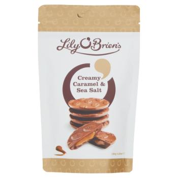 Lily O'Brien's Creamy Caramel & Sea Salt 120g