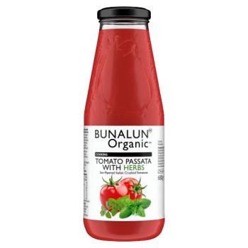 Bunalun Organic Cooking Tomato Passata with Herbs 680g