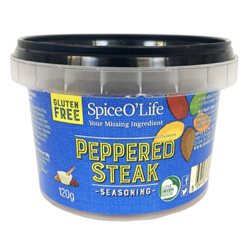 Spice O'Life Peppered Steak Seasoning 120g 