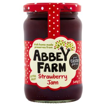 Abbey Farm Strawberry Jam 340g