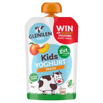 Glenilen Farm Kids Peach Yoghurt 90g