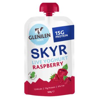 Glenilen Farm Raspberry Skyr Live Yoghurt 160g