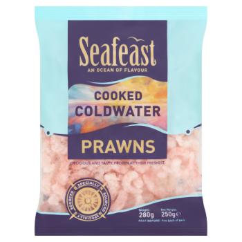 Seafeast Cooked Coldwater Prawns 250g