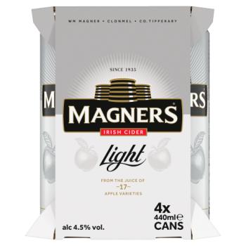 Magners Irish Light Cider 4 x 440ml