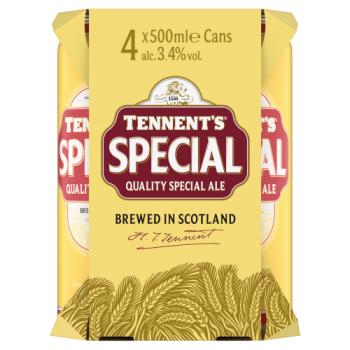 Tennent's Special Quality Special Ale 4 x 500ml