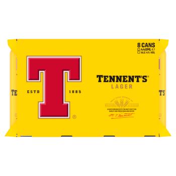 Tennent's Lager 8 x 440ml