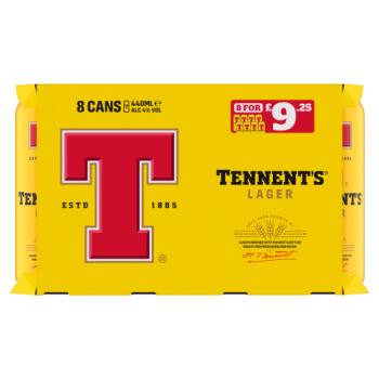 Tennent's Lager 8 x 440ml