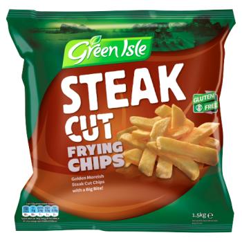 Green Isle Steak Cut Frying Chips 1.5kg