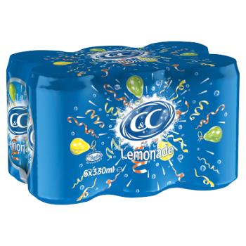 C&C Lemonade 6 x 330ml