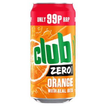 club Zero Sugar Orange 440ml