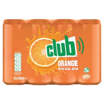Club Orange Can 12 x 330ml