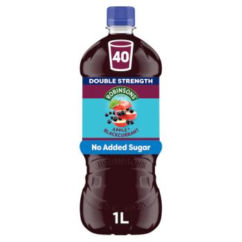 Robinsons Apple & Blackcurrant Bottle 1 Litre