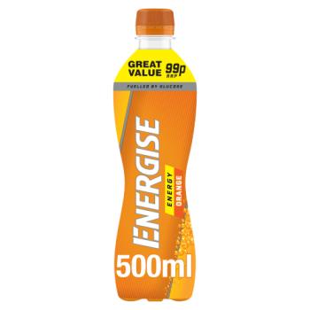 Energise Energy Orange Bottle 500ml