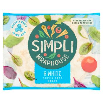 Simpli Wraphouse White Super Soft Wraps 370g