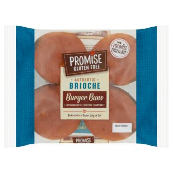 Promise Gluten Free Authentic Brioche Burger Buns 280g