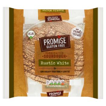Promise Gluten Free Handcrafted Sourdough Rustic White 400g